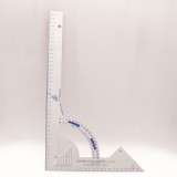 Equerre à talon encadrement 40cm gaucher