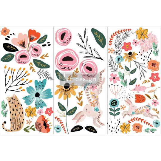 Transfert pelliculable Redesign Spring Awakening 15x30cm
