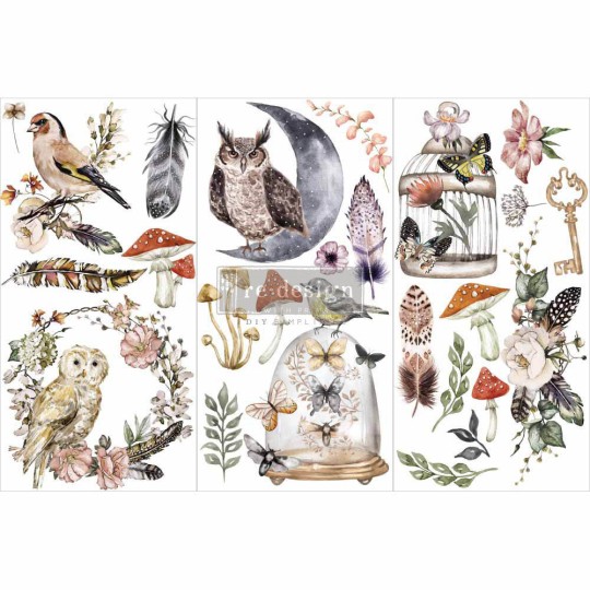 Transfert pelliculable Redesign Forest 15x30cm