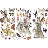Transfert pelliculable Redesign Forest Fairies 15x30cm