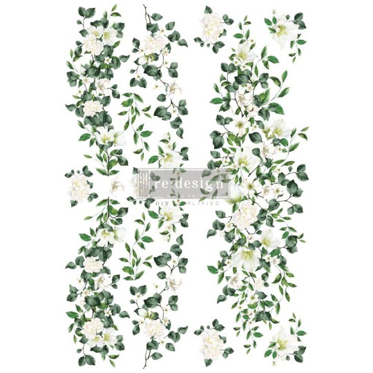 Transfert pelliculable Redesign Flowers On The Trellis 61x89cm