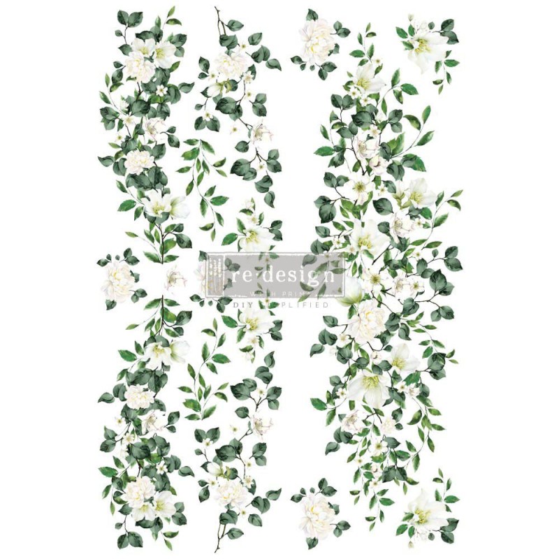Transfert pelliculable Redesign Flowers On The Trellis 61x89cm