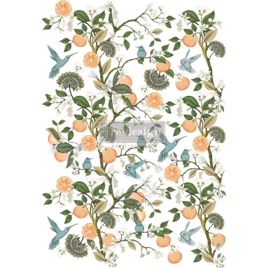 Transfert pelliculable Redesign Orange Grove 61x89cm