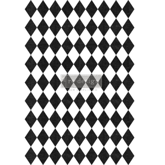 Transfert pelliculable Redesign Harlequin 61x89cm