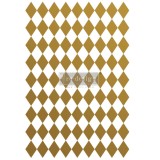Transfert pelliculable Redesign Gold Harlequin 61x89cm