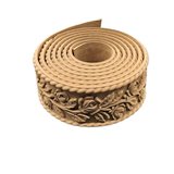 Moulure décorative en longueur flexible frise de rose 6.5x215cm