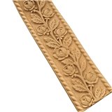 Moulure décorative en longueur flexible frise de rose 6.5x215cm
