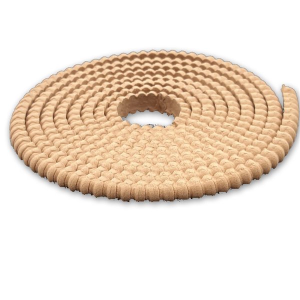 Moulure décorative en longueur flexible frise de perles 1x215cm