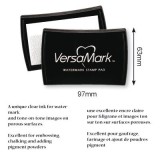 Encre tampon versamark transparent pour embossage 