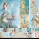 Papier scrapbooking Ciao Bella Underwater Love 12fe 30x30 assortiment