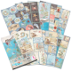 Papier scrapbooking Ciao Bella Underwater Love 9fe A4 assortiment