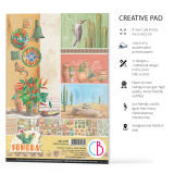 Papier scrapbooking Ciao Bella Sonora 9fe A4 assortiment