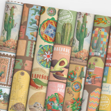 Papier scrapbooking Ciao Bella Sonora 9fe A4 assortiment