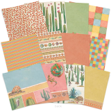 Papier scrapbooking Ciao Bella Sonora 12fe 30x30 assortiment