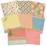 Papier scrapbooking Ciao Bella Sonora Patterns 8fe 30x30 assortiment