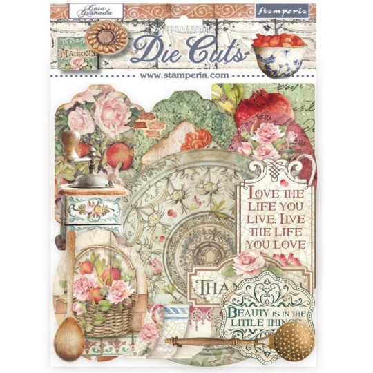 Die Cuts assortiment Casa Granada Stamperia Die Cuts assortiment Casa Granada Stamperia