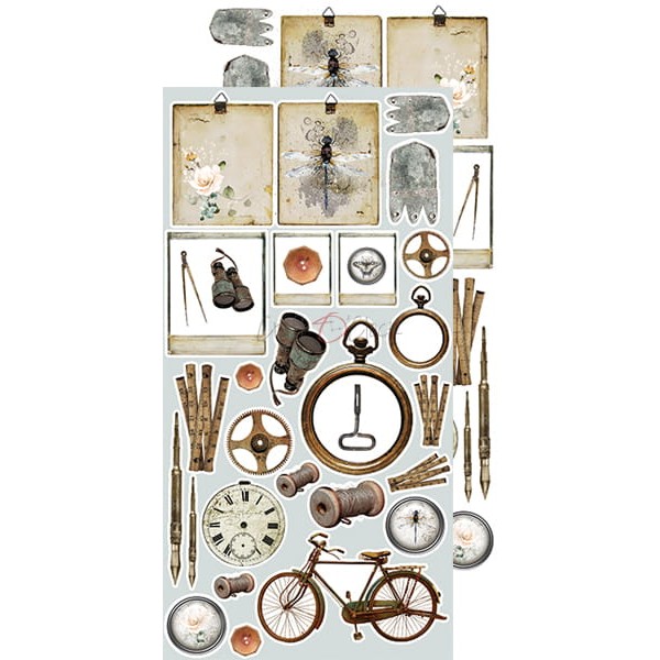 Die cut scrapbooking Craft O Clock Lost In Time 