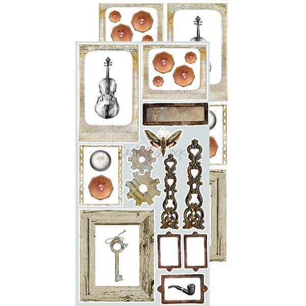 Die cut scrapbooking Craft O Clock Lost In Time 