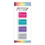 Encre Archival Ranger Pack de 4 minis Kit 4
