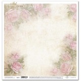 Papier scrapbooking vintage roses 30x30 