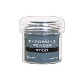 Poudre à embosser Ranger metallic Steel 18gr
