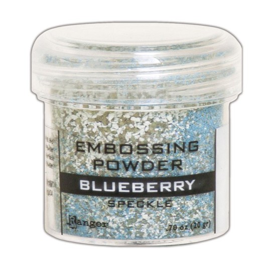 Poudre à embosser Ranger speckle Blueberry 18gr