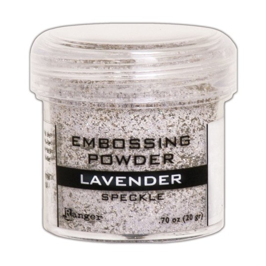 Poudre à embosser Ranger Speckle Lavender 18gr