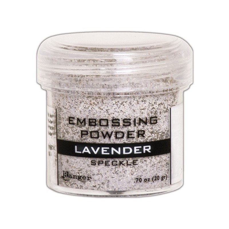 Poudre à embosser Ranger Speckle Lavender 18gr