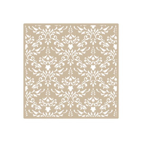 Pochoir décoratif Mya Damask 023 50x50cm - motif 47x47cm