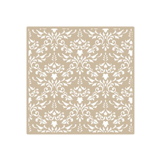 Pochoir décoratif Mya Damask 023 50x50cm - motif 47x47cm