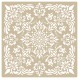 Pochoir décoratif Mya Damask 024 50x50cm - motif 47x47cm