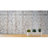Pochoir décoratif Mya Damask 024 50x50cm - motif 47x47cm