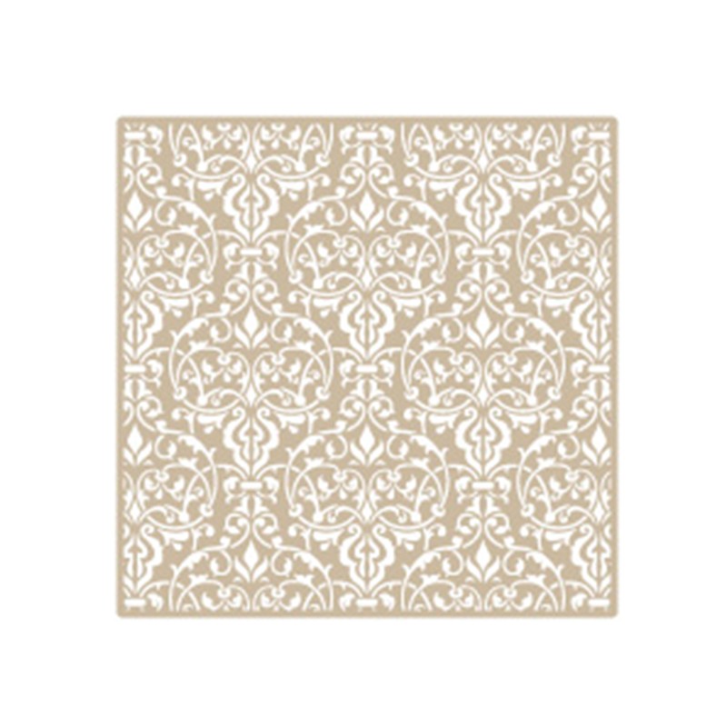 Pochoir décoratif Mya Damask 022 50x50cm - motif 47x47cm