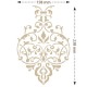 Pochoir décoratif Mya Damask 022 50x50cm - motif 47x47cm