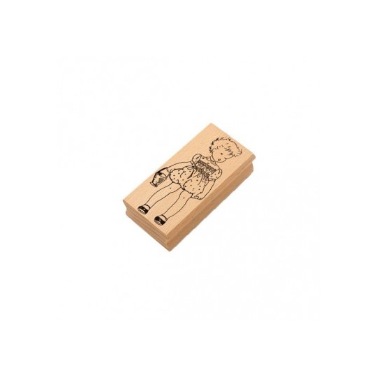 Tampon bois Mya Baby 4x8cm Tampon bois Mya Baby 4x8cm
