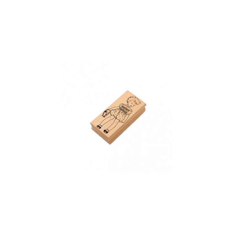 Tampon bois Mya Baby 4x8cm