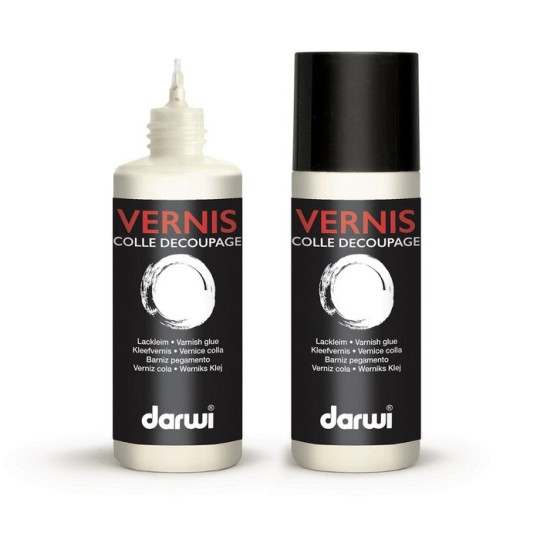 Vernis colle découpage Darwi 80ml