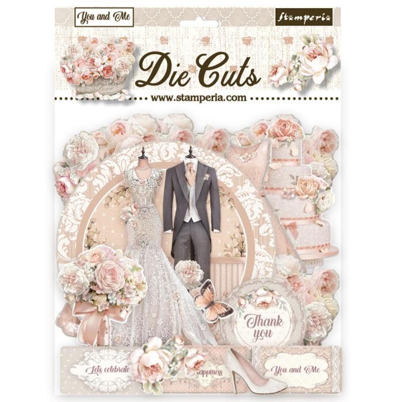 Die Cuts assortiment You and me Stamperia