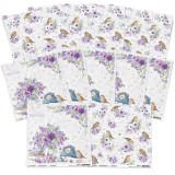 Feuille scrapbooking Ciao Bella Everyday is a Fresh Start 30x30 double face