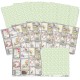 Feuille scrapbooking Ciao Bella Cards & Tags 30x30 double face