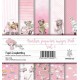Papier scrapbooking Amelie Prager Nuestros Pequeno Amigos Pink Vol.1 6fe 30x30 assortiment