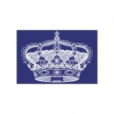 Pochoir pour sérigraphie My Style Couronne A5 + spatule
