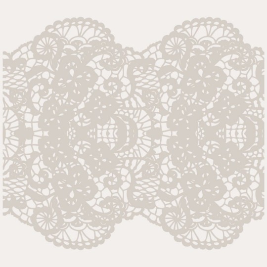 Pochoir décoratif Mya Dentelle 30x30cm - 25x25cm Pochoir décoratif Mya Dentelle 30x30cm - 25x25cm