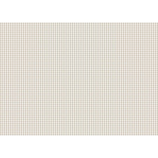 Rouleau de papier tissu scrapbooking Vichy Beige Petit Paper For You 70x50cm Rouleau de papier tissu scrapbooking Vichy Beige Petit Paper For You 70x50cm