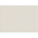 Tissu pour cartonnage Paper For You Vichy beige Grand 70x50cm