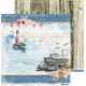 Papier scrapbooking Craft O Clock Seaside Greetings 02- 30x30 réversible