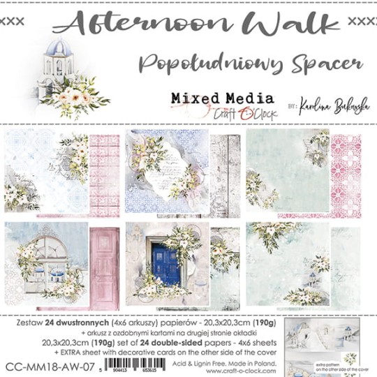 Assortiment scrapbooking Craft O Clock Afternoon Walk 24fe 20x20