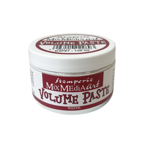 Pâte de structure Volume Paste blanche Stamperia