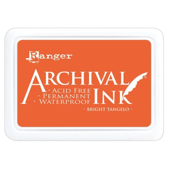 Tampon encreur Archival Ink Ranger Bright tangelo