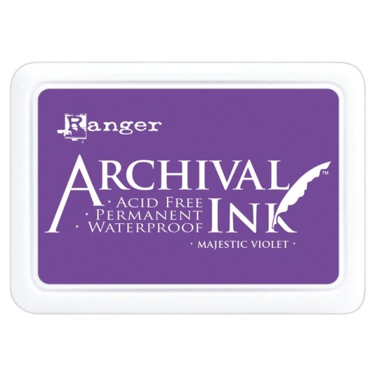 Tampon encreur Archival Ink Ranger Majestic violet